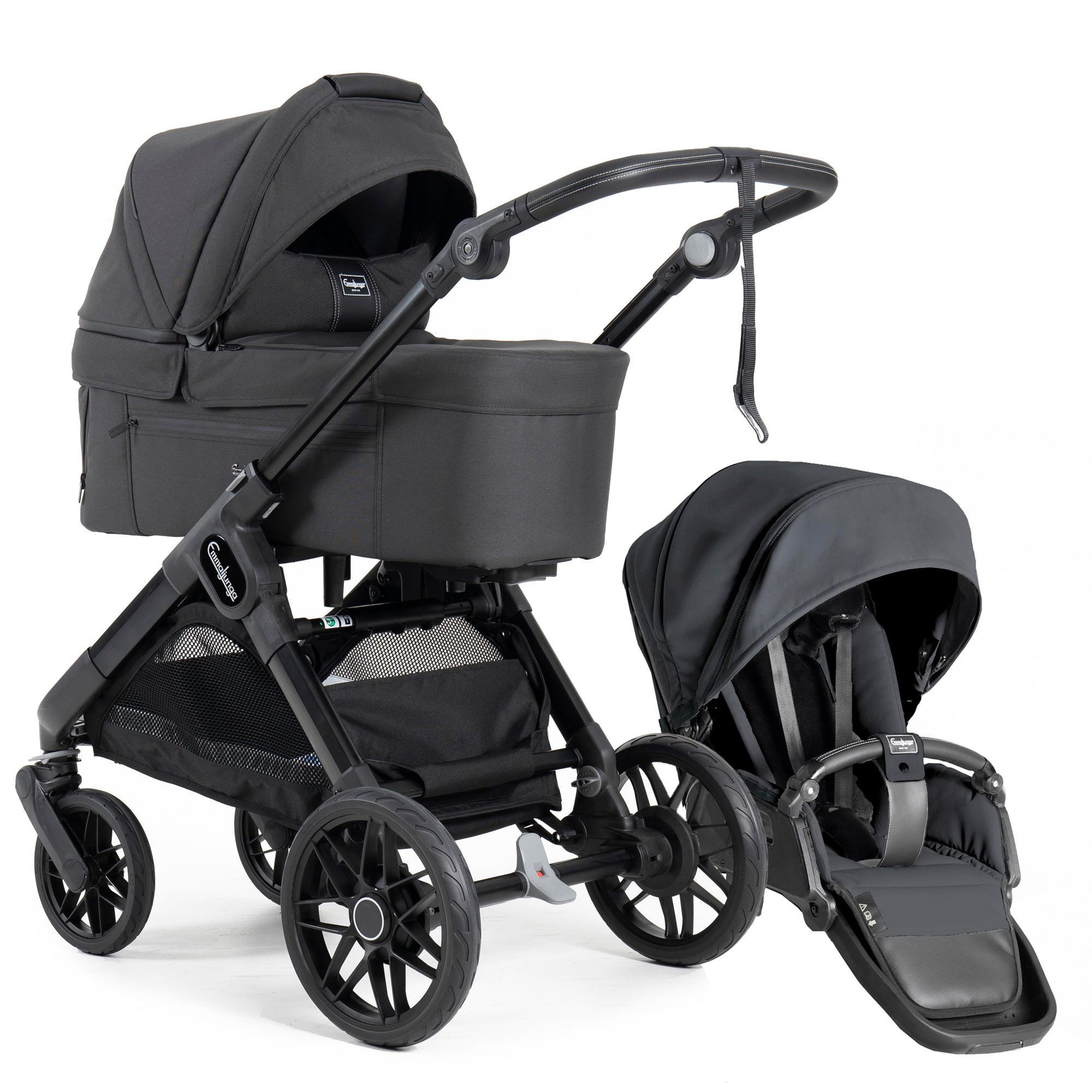 SENTO MAX FLAT+ Stroller Emmaljunga Urban Graphite