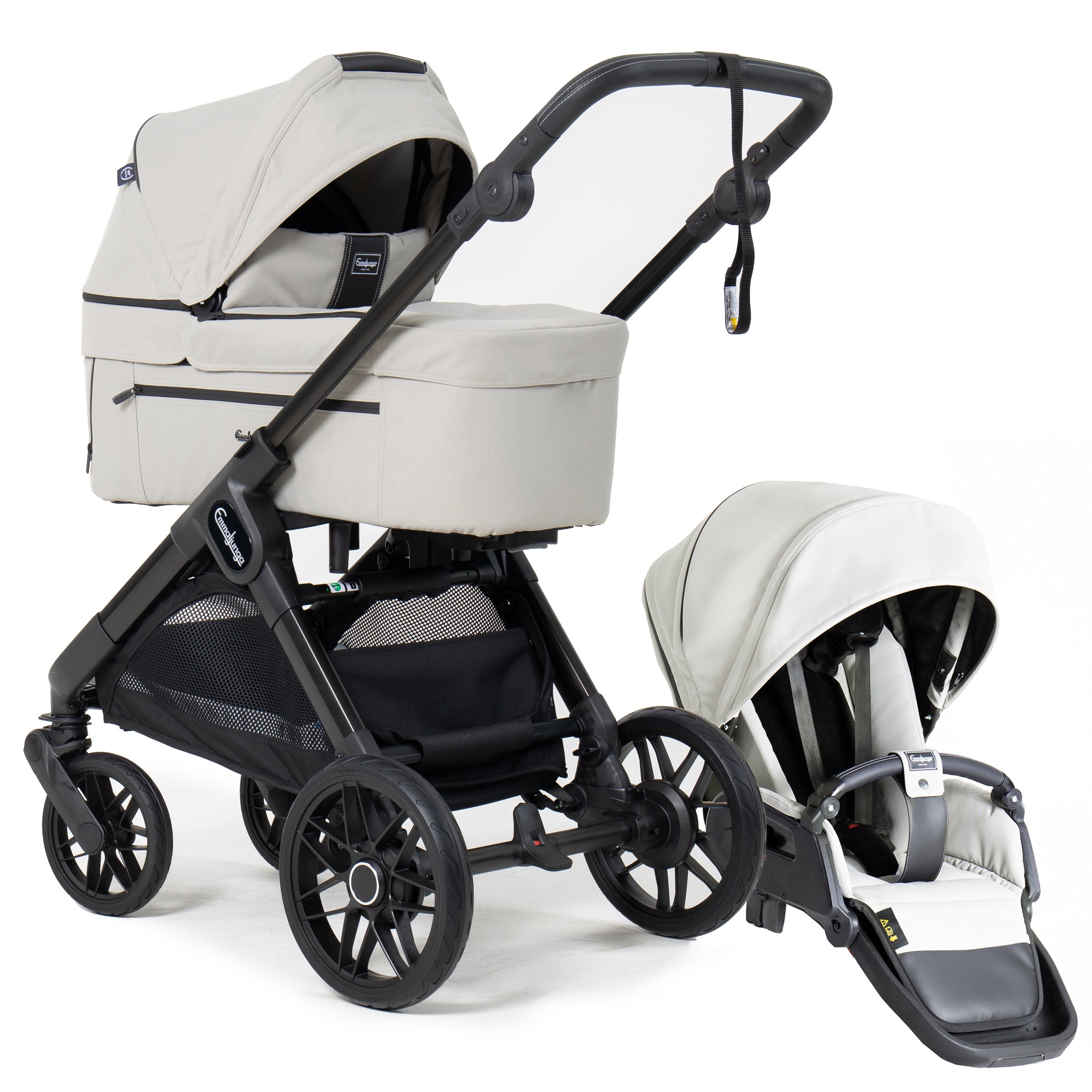 SENTO MAX FLAT+ Stroller Emmaljunga Urban Pearl