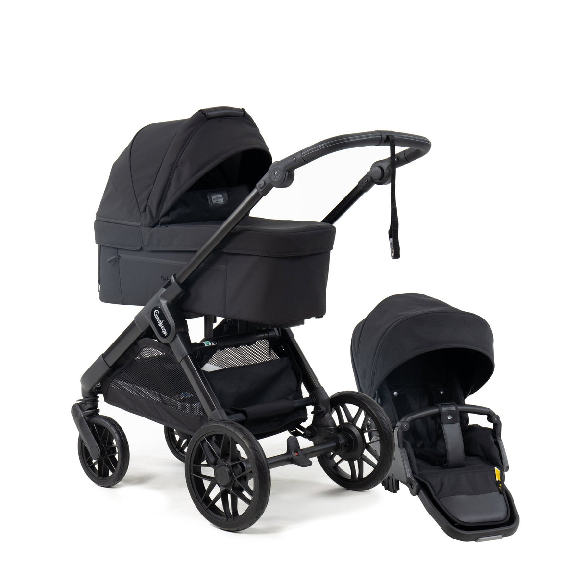 SENTO MAX FLAT+ Stroller Emmaljunga Urban Black