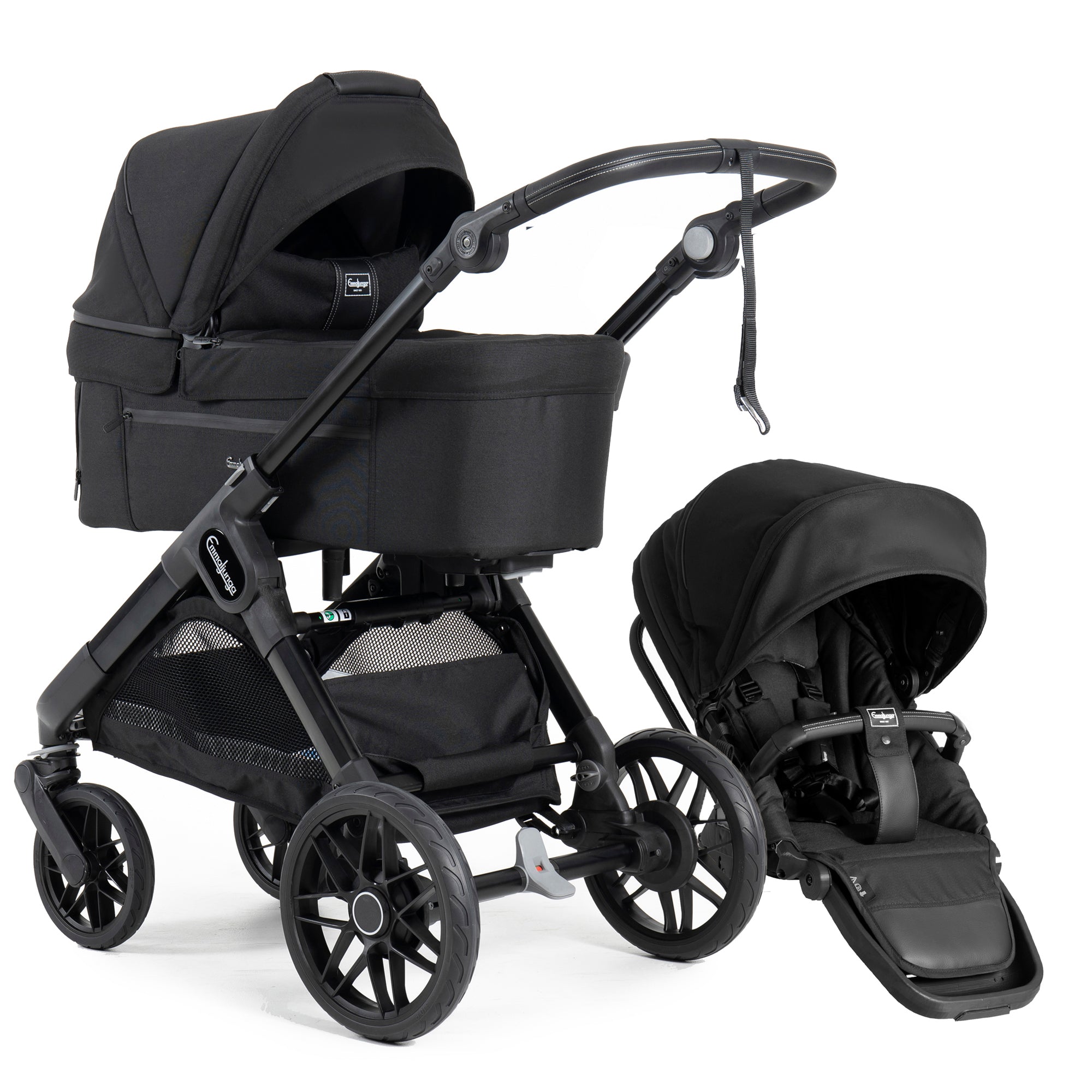 SENTO MAX ERGO+ Urban Stroller Emmaljunga Urban Black