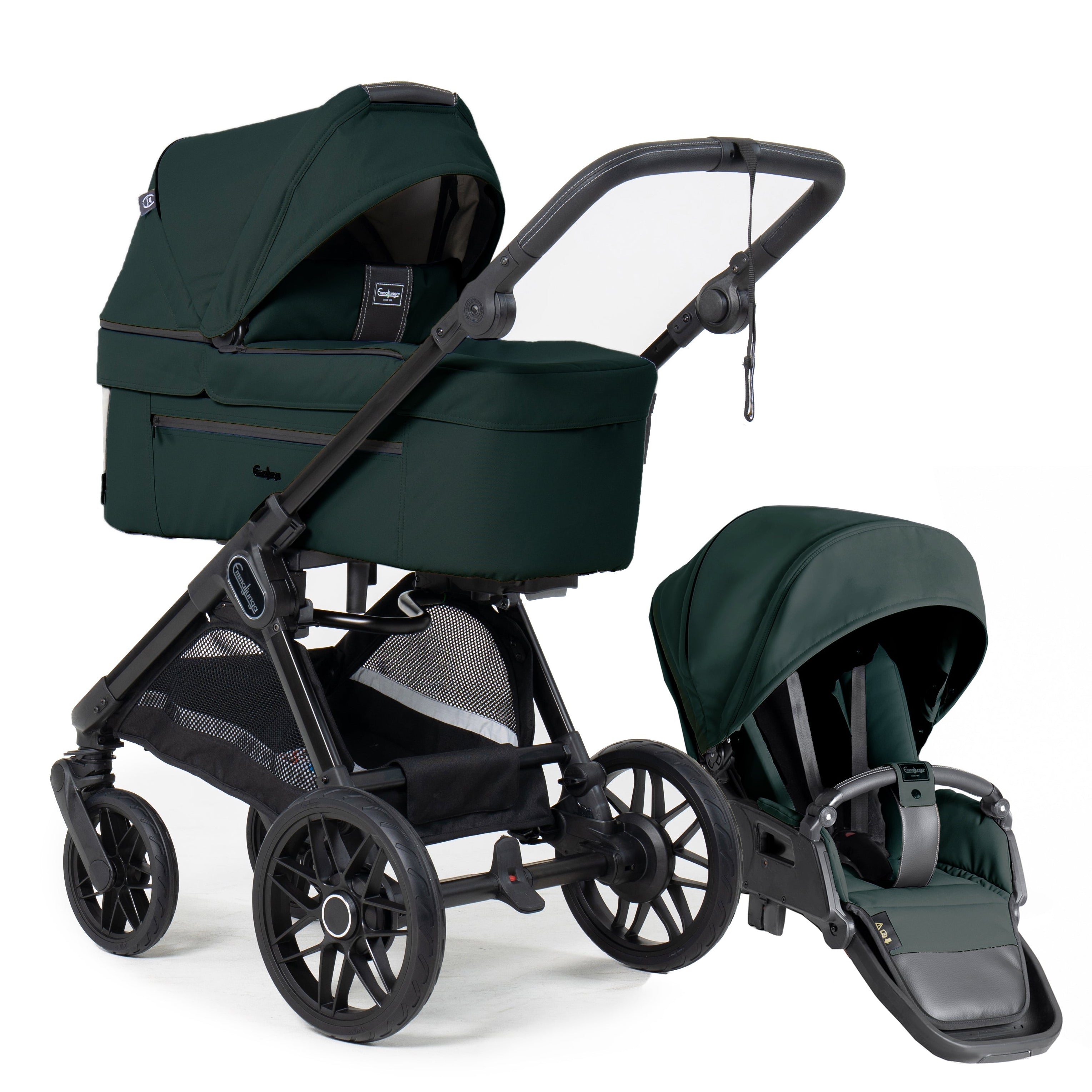 SENTO PRO FLAT+ Stroller Emmaljunga Urban Green