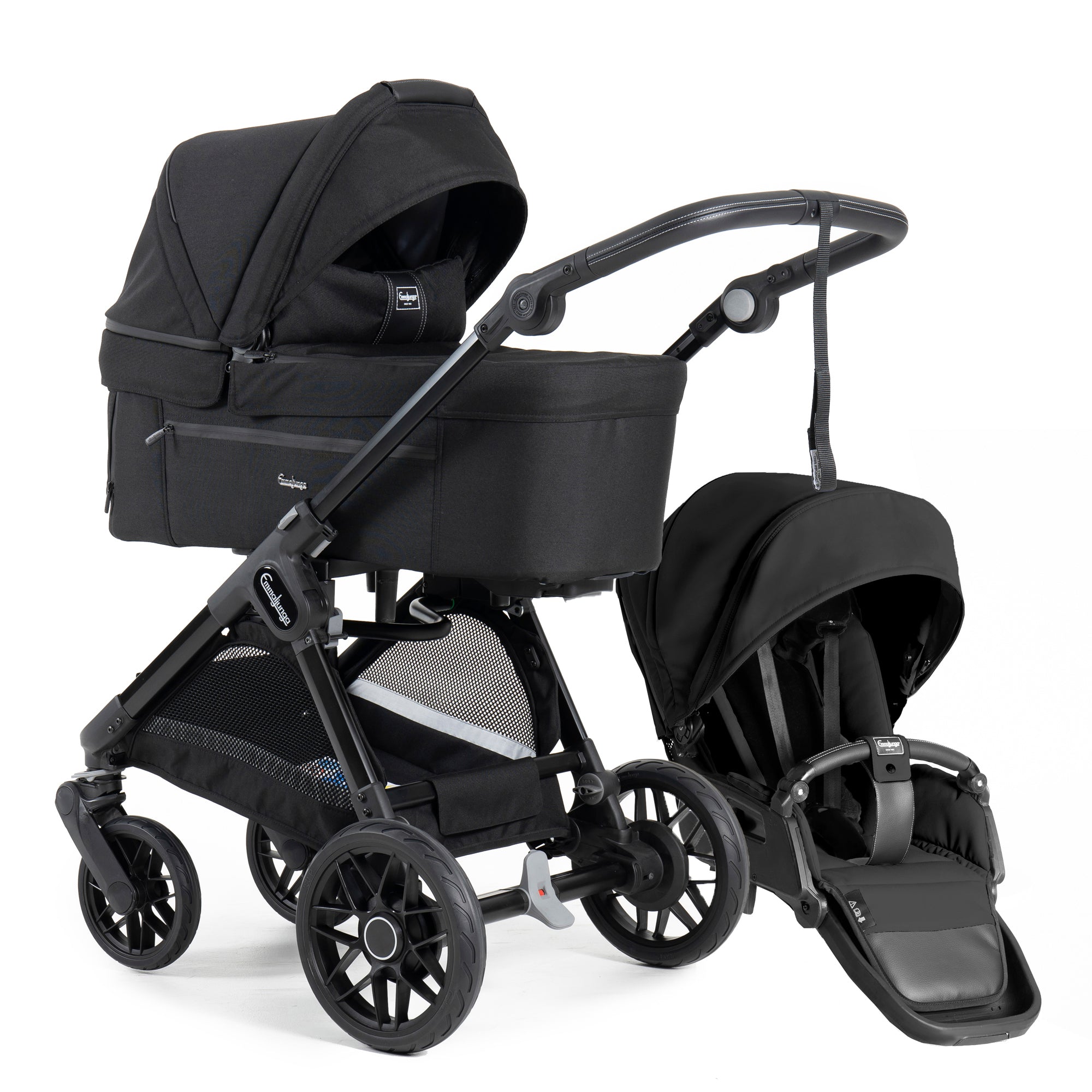 SENTO FLAT+ Urban Stroller Emmaljunga Urban Black