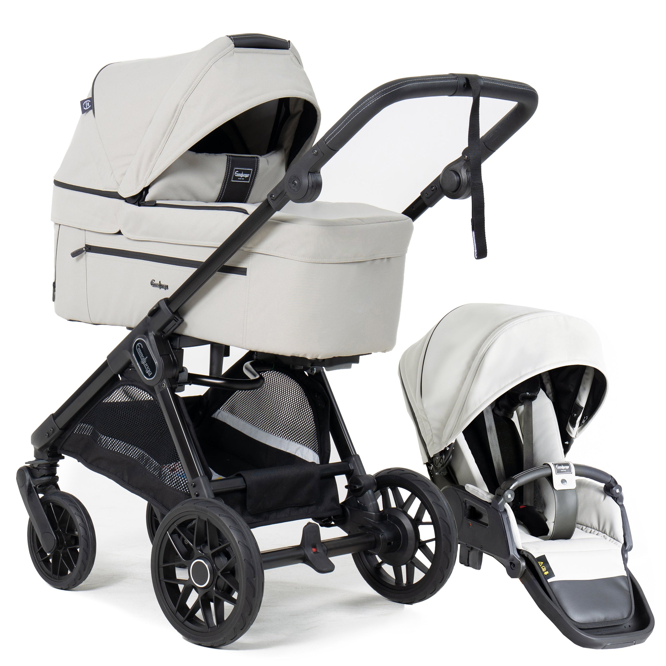 SENTO FLAT+ Stroller Emmaljunga Urban Pearl