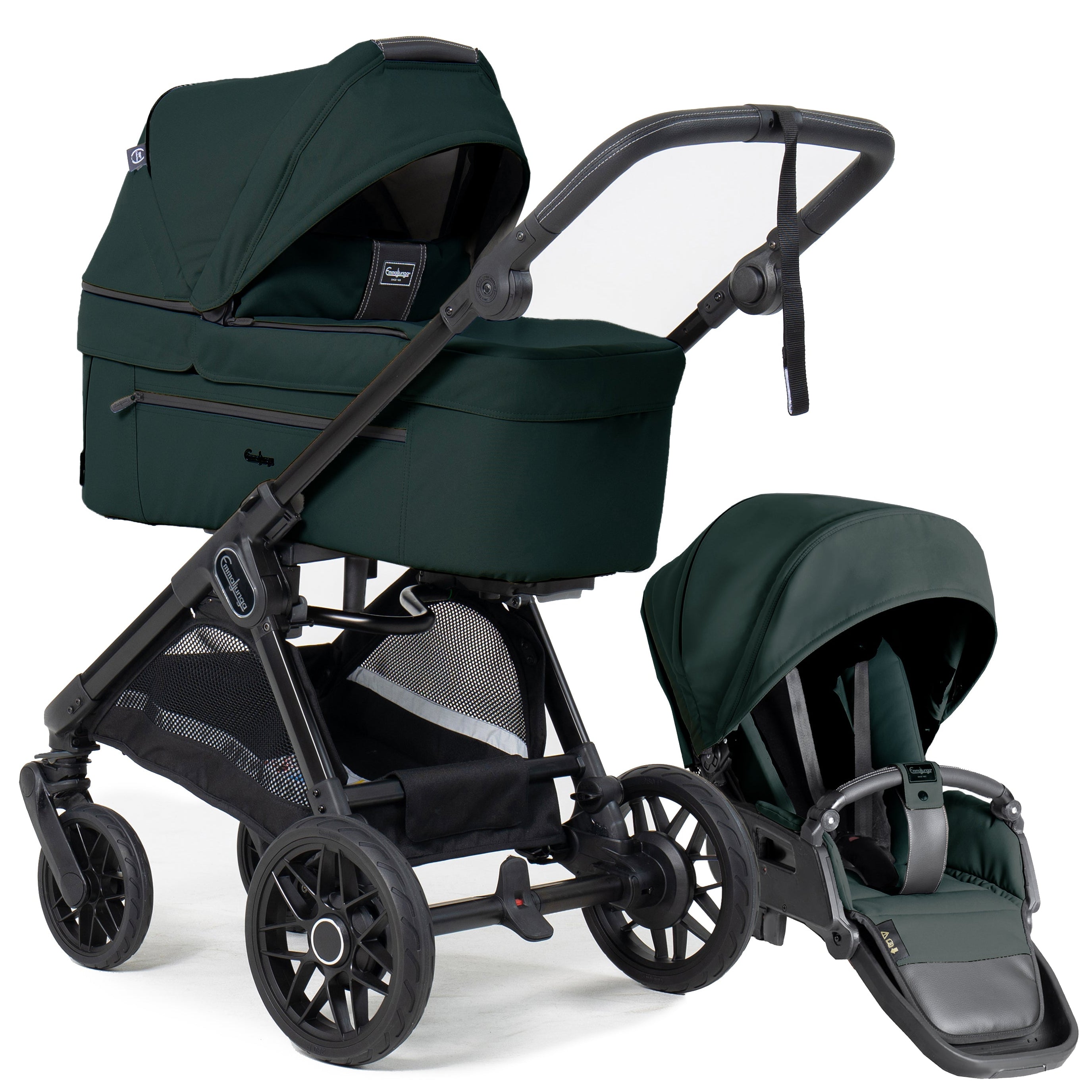 SENTO FLAT+ Stroller Emmaljunga Urban Green