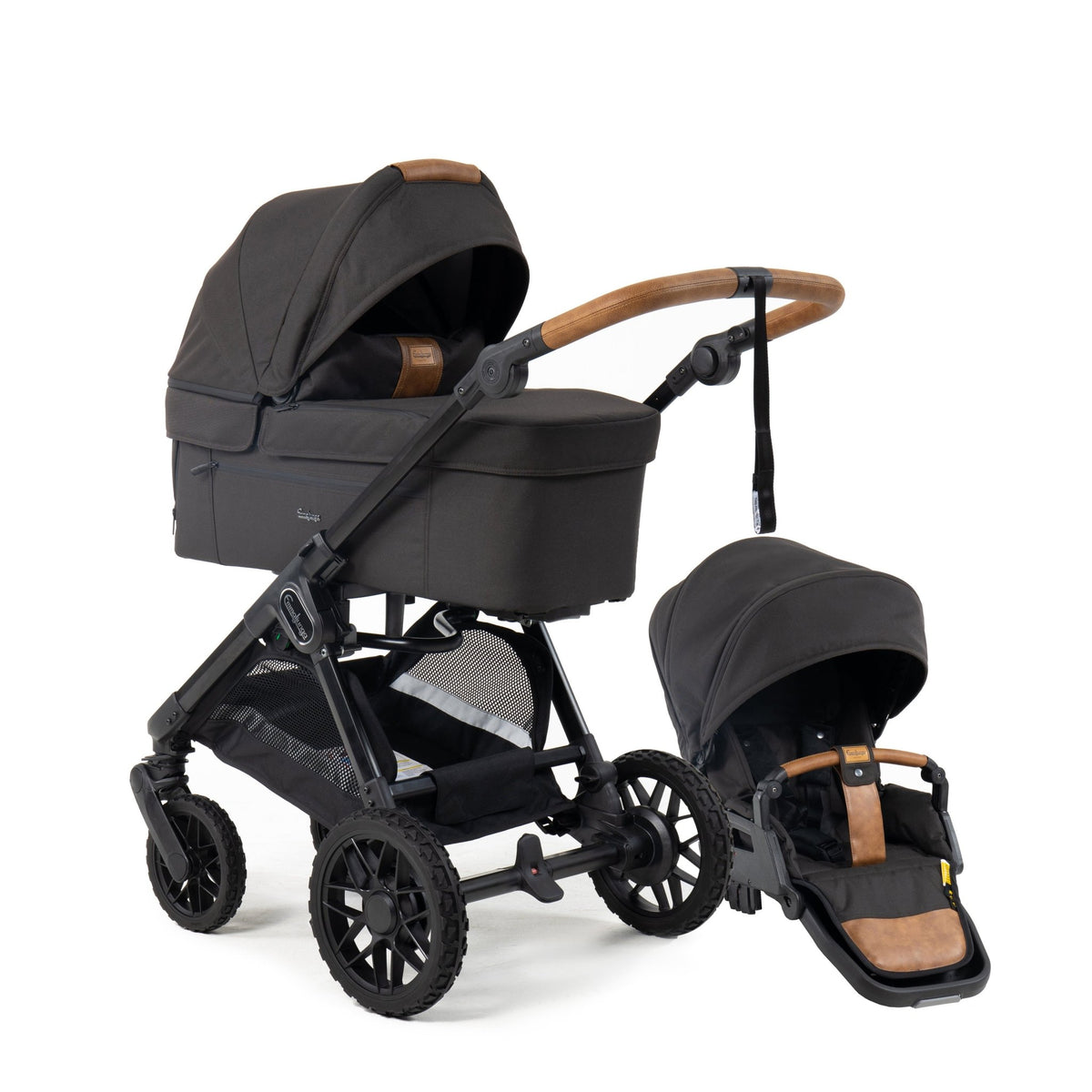 SENTO FLAT+ Stroller Emmaljunga Outdoor Brown