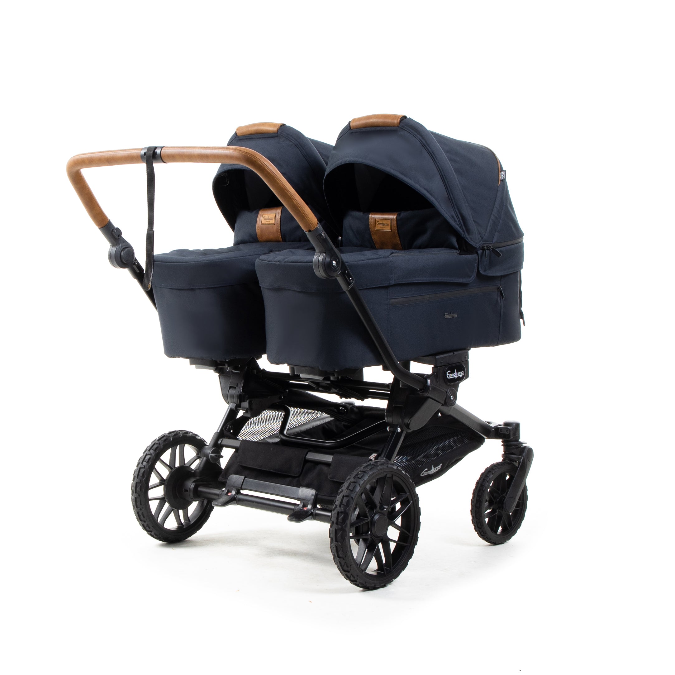 Double SENTO Stroller Emmaljunga Carrycot+ Carrycot+ Outdoor Dark Navy