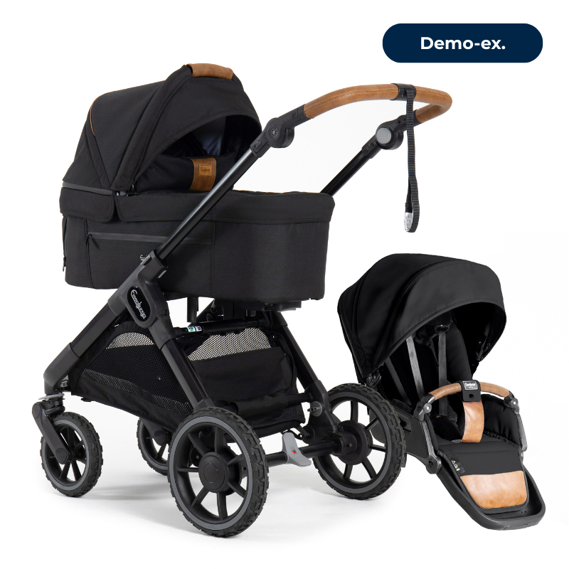 SENTO MAX Demo-ex MY25 Stroller Emmaljunga Outdoor Black FLAT+