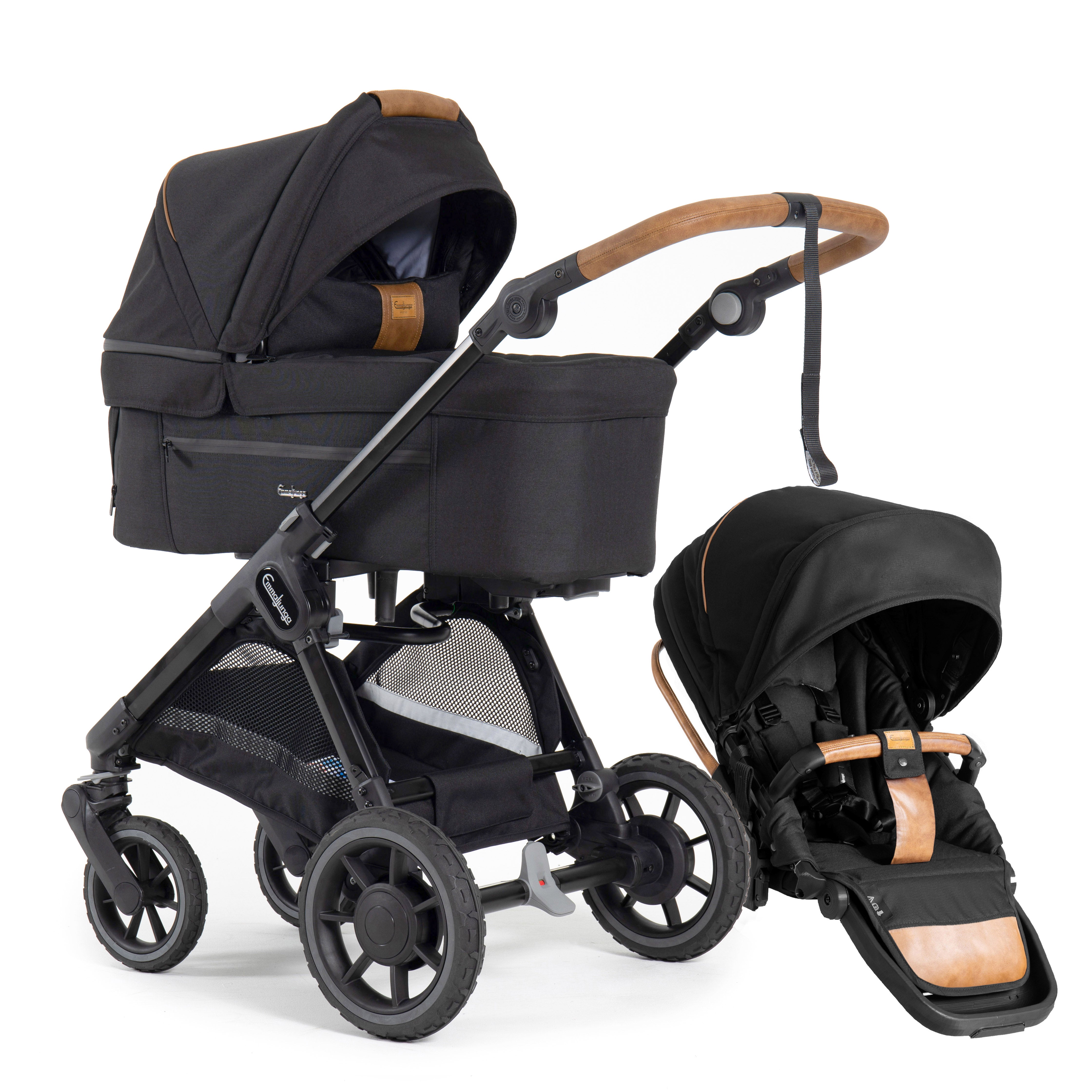 SENTO ERGO+ Stroller Emmaljunga Outdoor Black