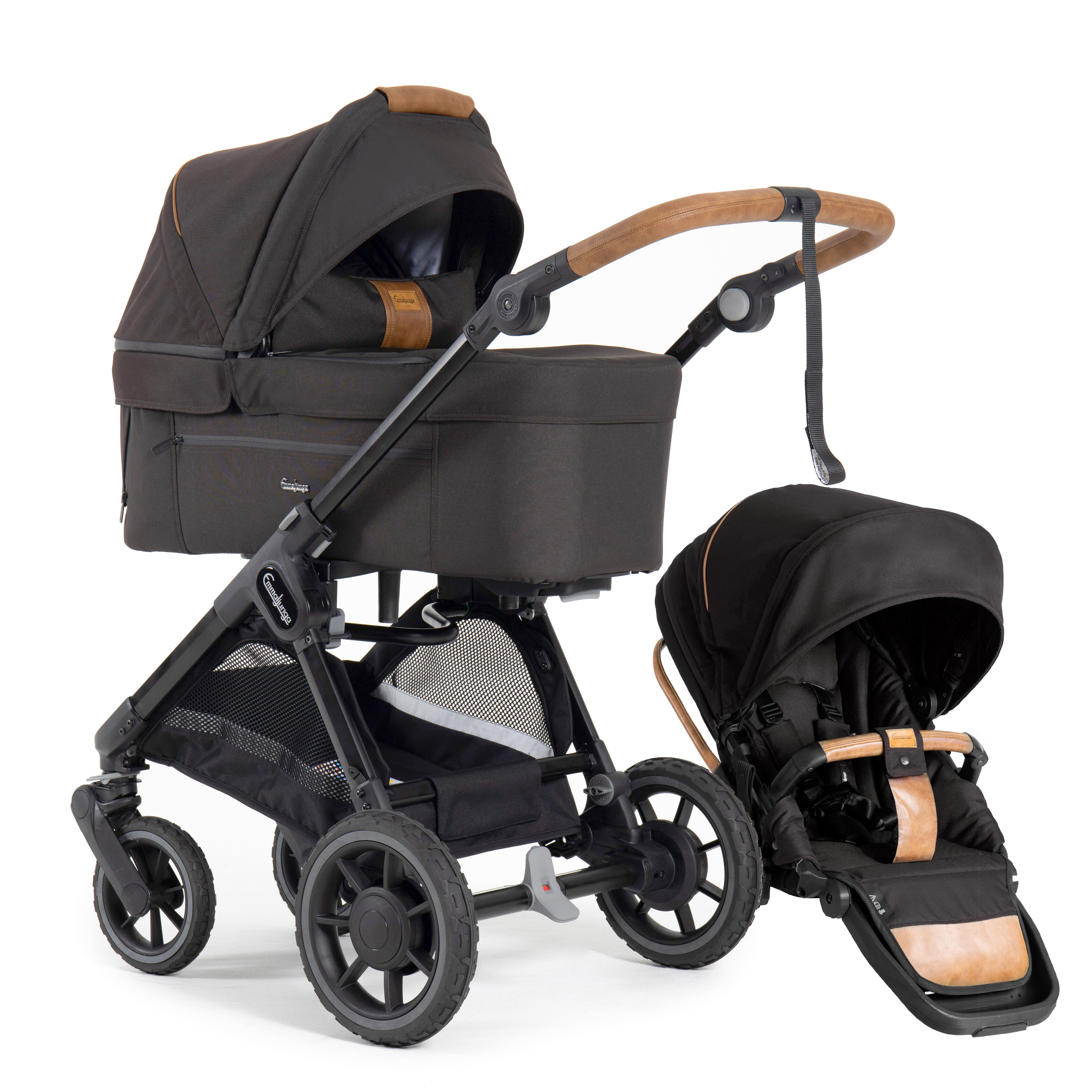 SENTO ERGO+ Stroller Emmaljunga Outdoor Brown