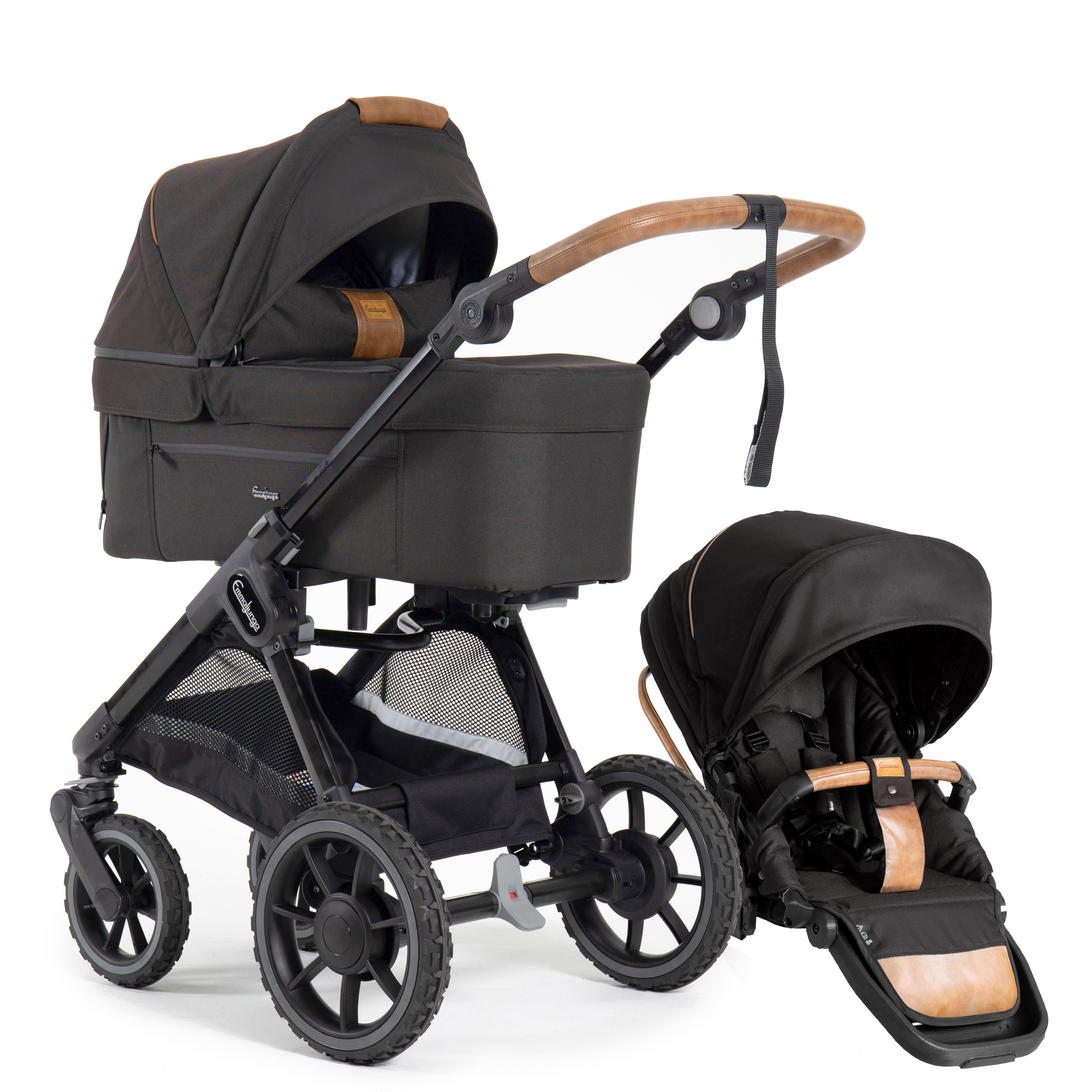 SENTO PRO ERGO+ Stroller Emmaljunga Outdoor Brown