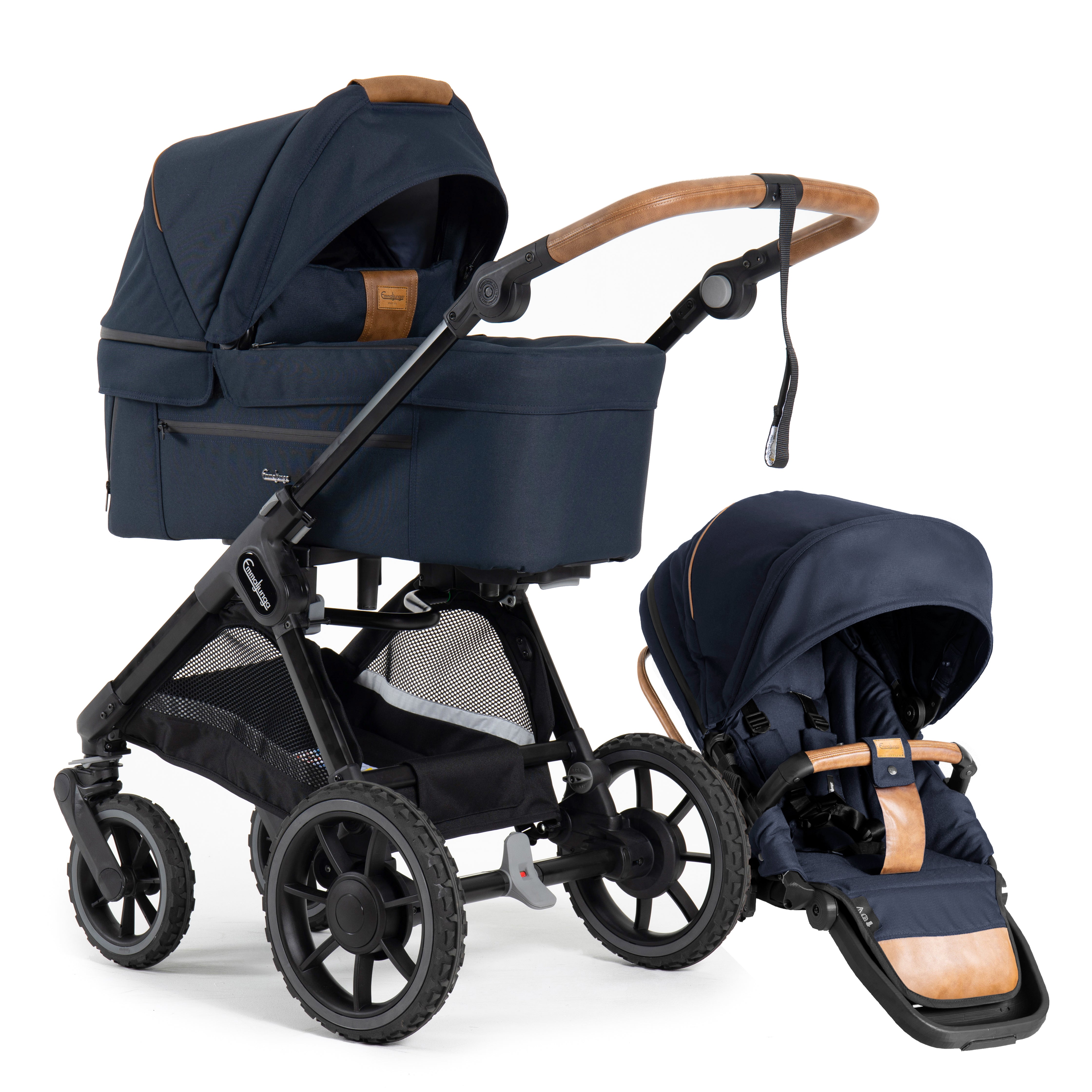 SENTO PRO ERGO+ Stroller Emmaljunga Outdoor Dark Navy