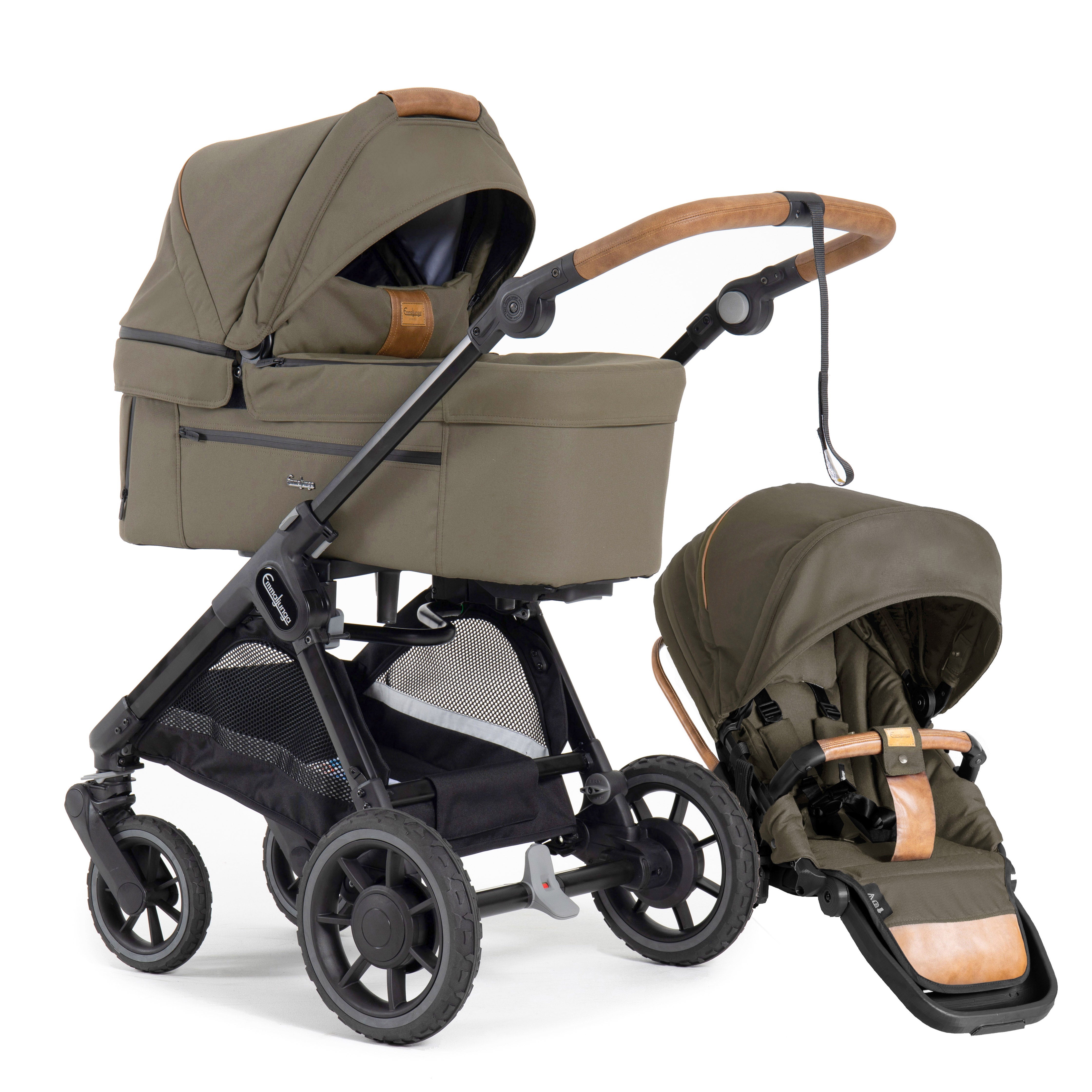SENTO ERGO+ Stroller Emmaljunga Outdoor Olive