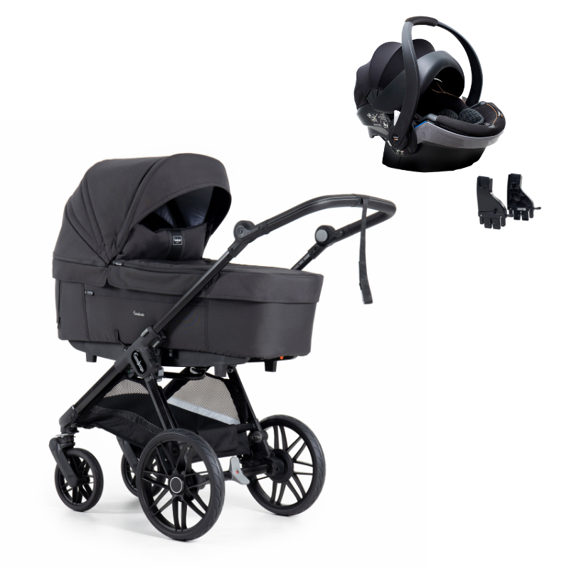 Big Star SENTO + Autostols pakke Stroller Emmaljunga Urban Graphite