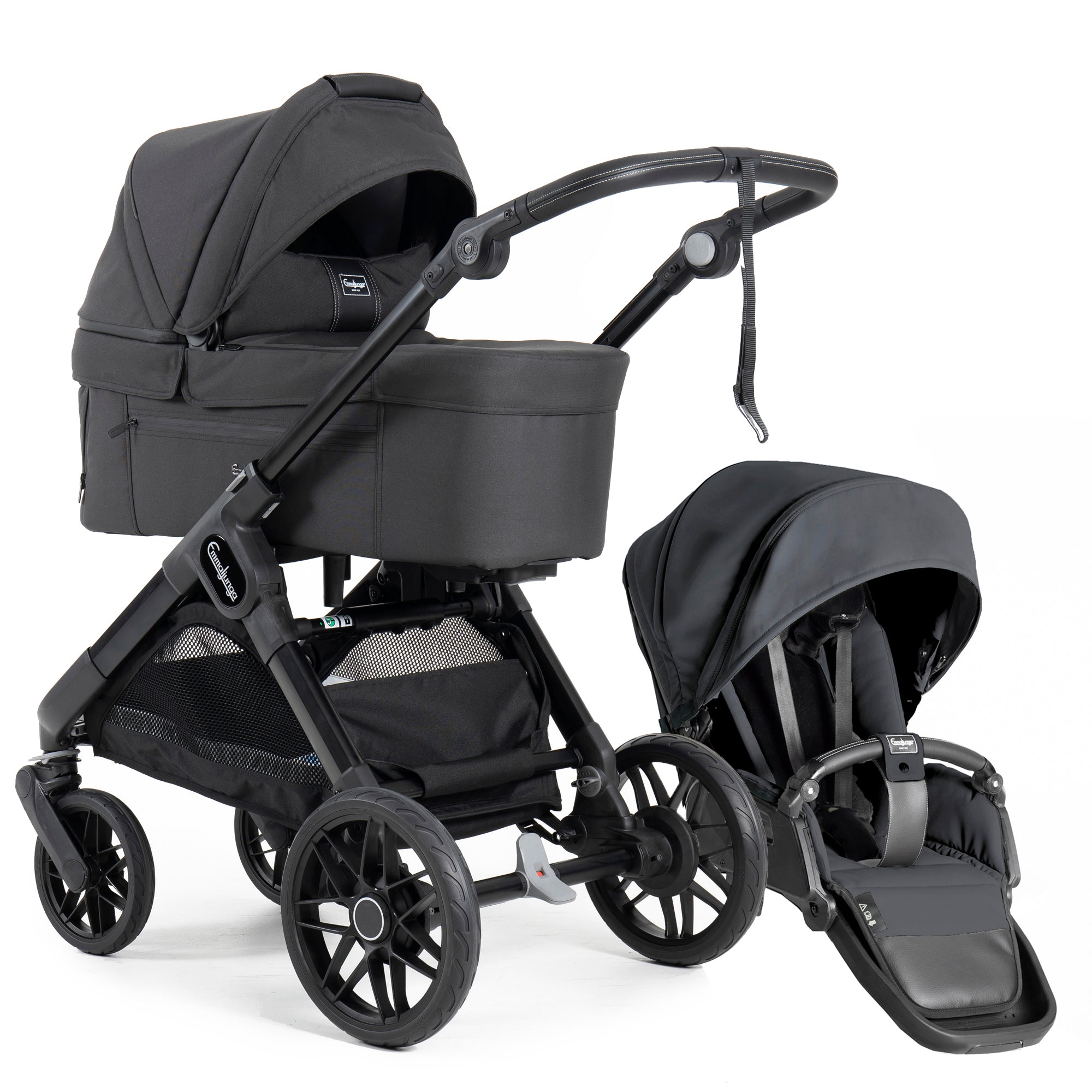 SENTO MAX FLAT+ Urban Stroller Emmaljunga Urban Graphite  