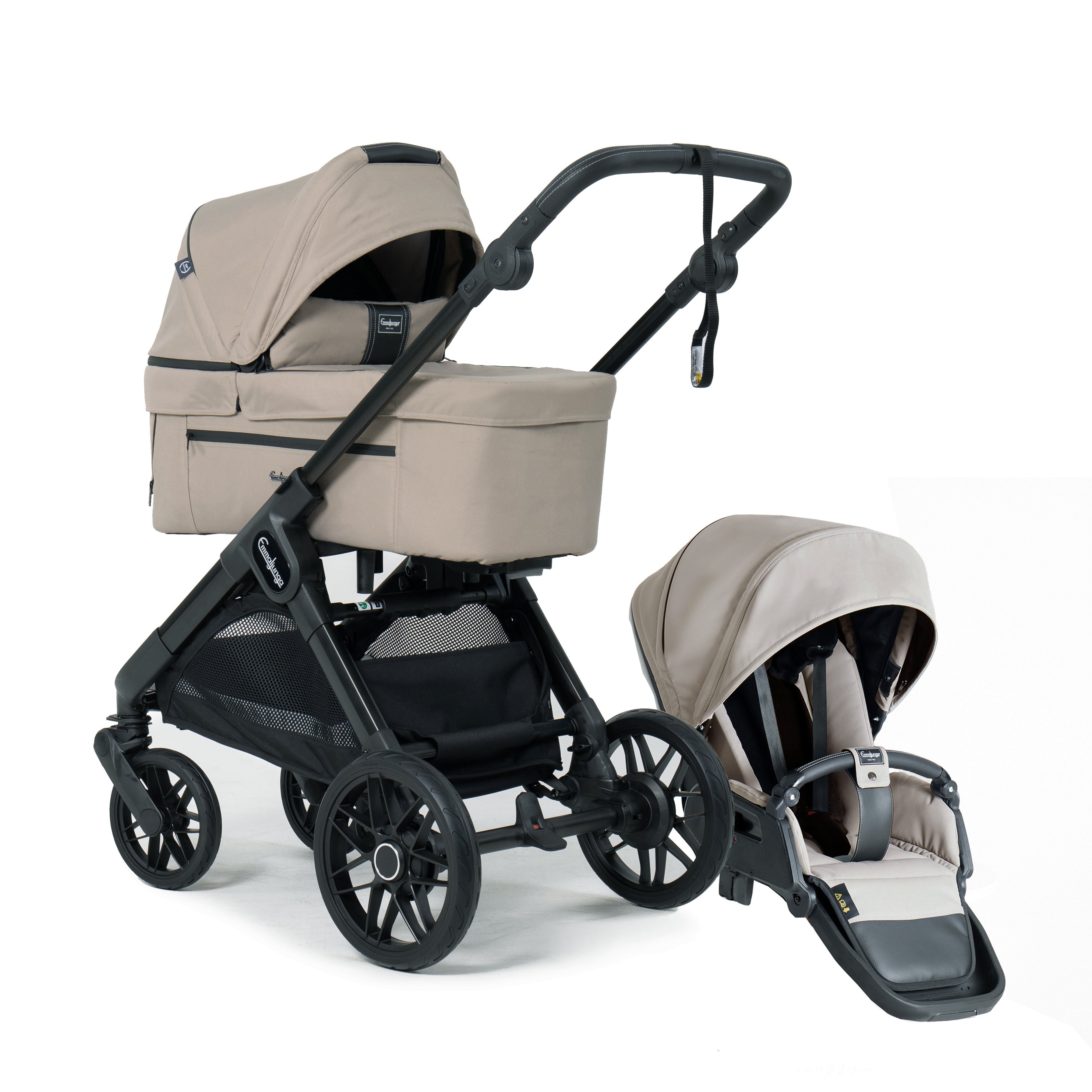 SENTO MAX FLAT+ Stroller Emmaljunga Urban Dune