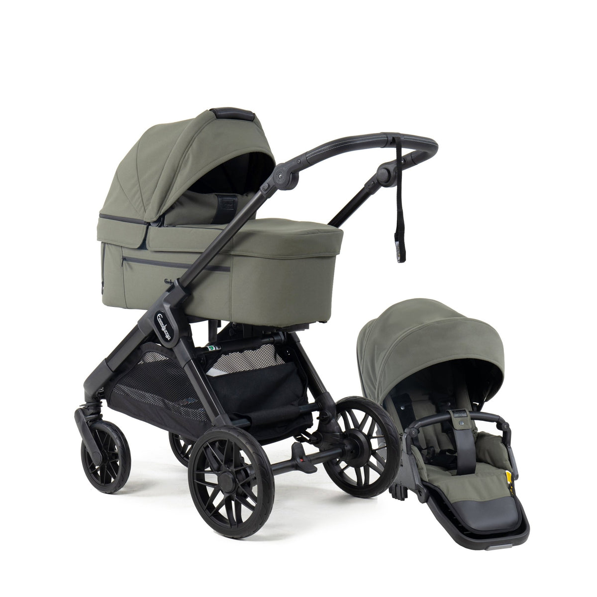 SENTO MAX FLAT+ Stroller Emmaljunga Urban Green