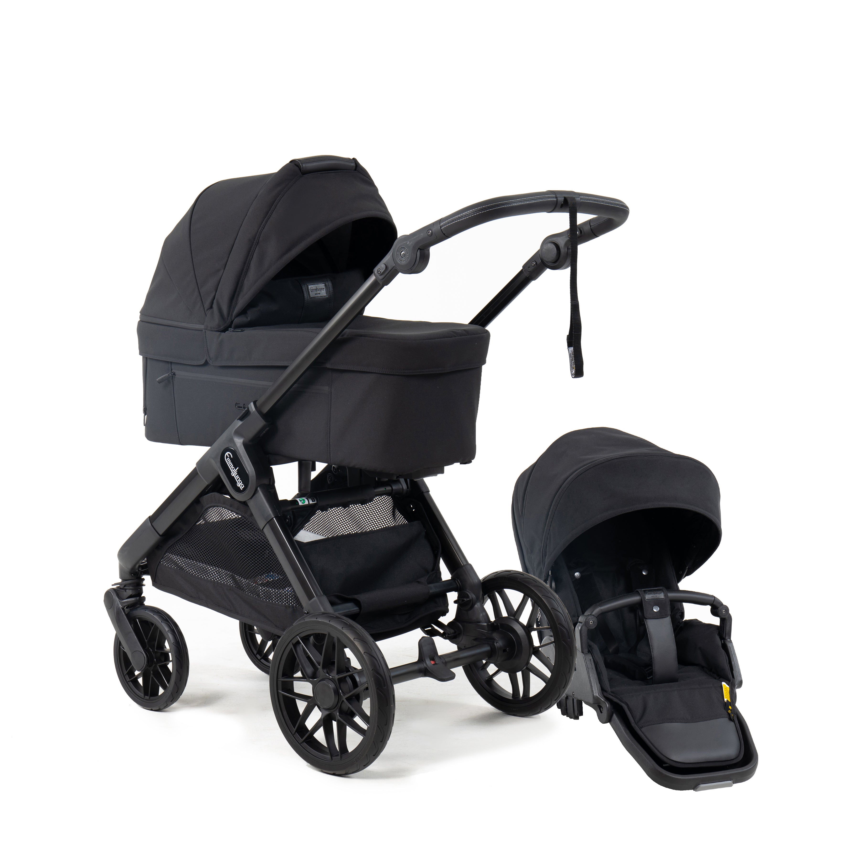 SENTO MAX FLAT+ Stroller Emmaljunga Urban Black