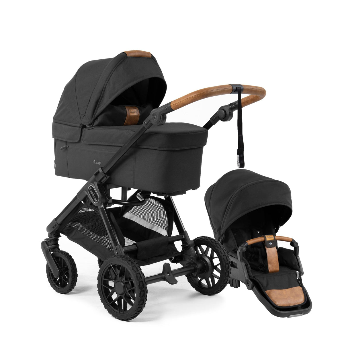 SENTO PRO FLAT+ Stroller Emmaljunga Outdoor Black