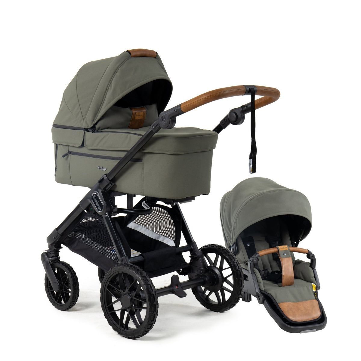 SENTO PRO FLAT+ Stroller Emmaljunga Outdoor Green