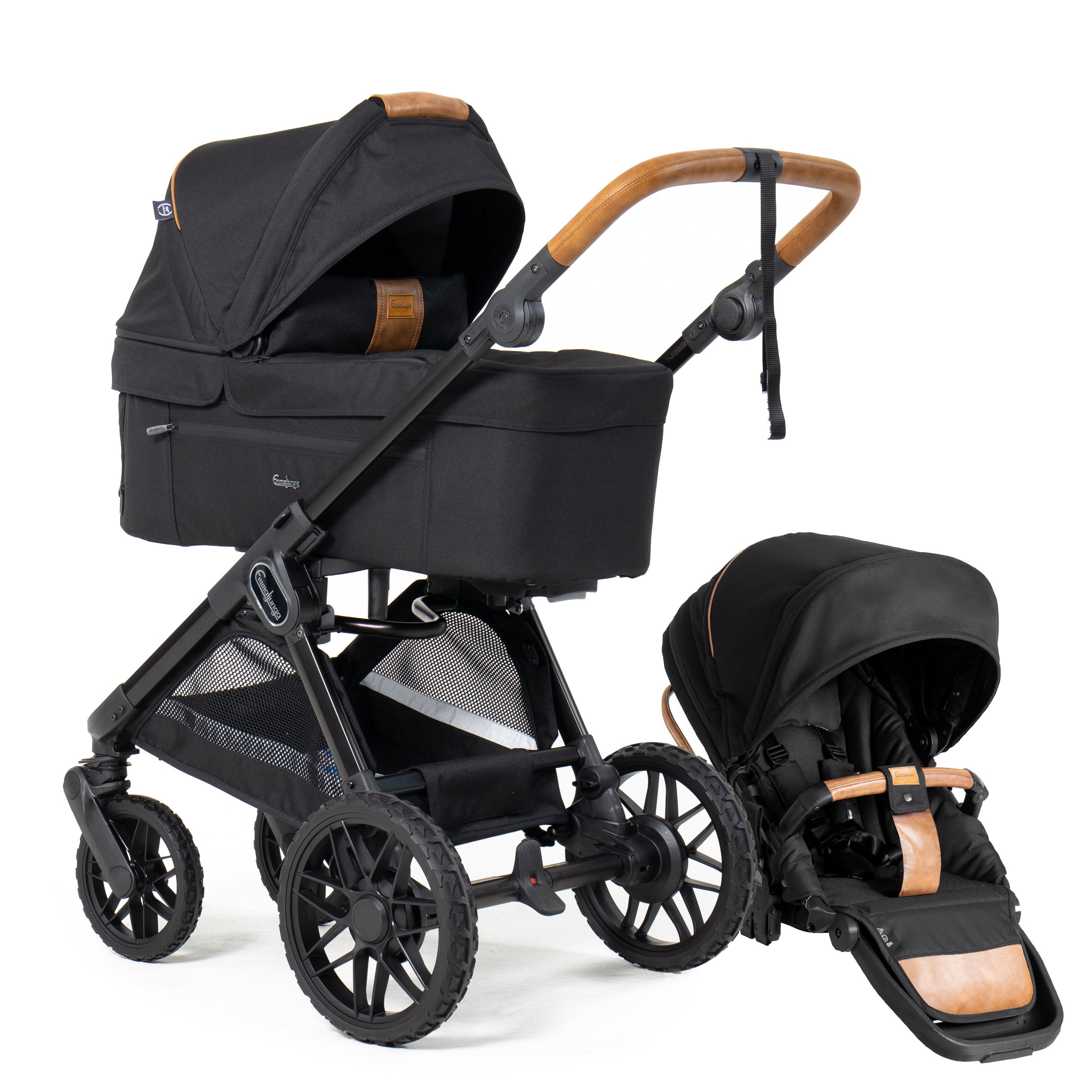 SENTO PRO ERGO+ Stroller Emmaljunga Outdoor Black