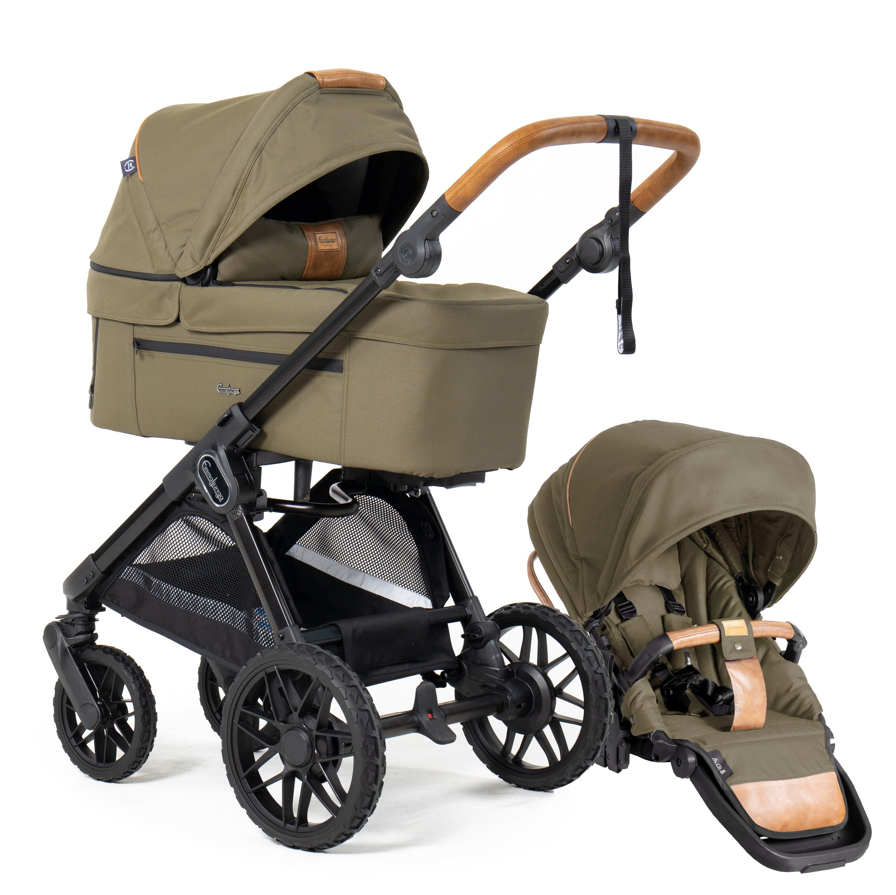SENTO PRO ERGO+ Stroller Emmaljunga Outdoor Olive