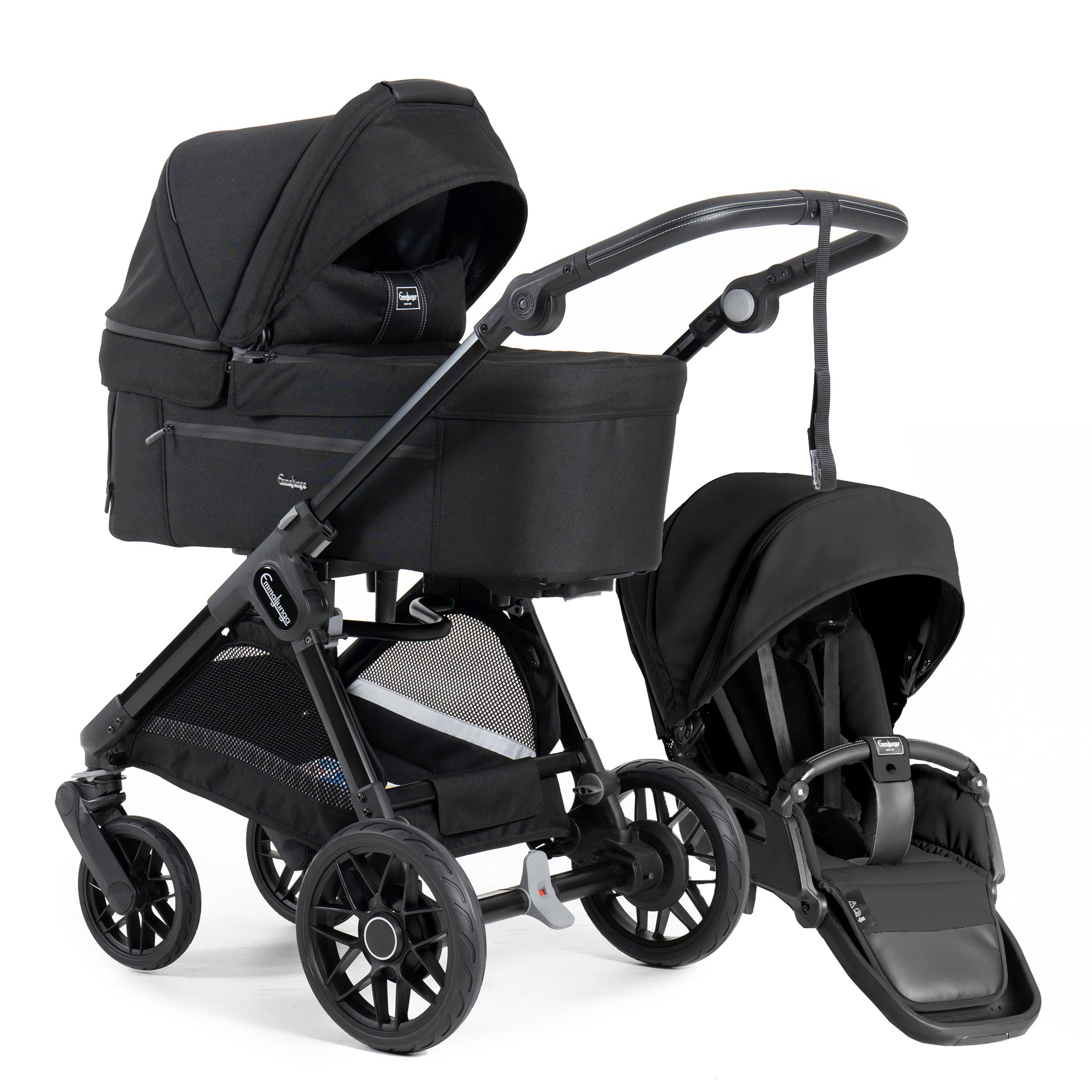 SENTO FLAT Urban Stroller Emmaljunga Urban Black  