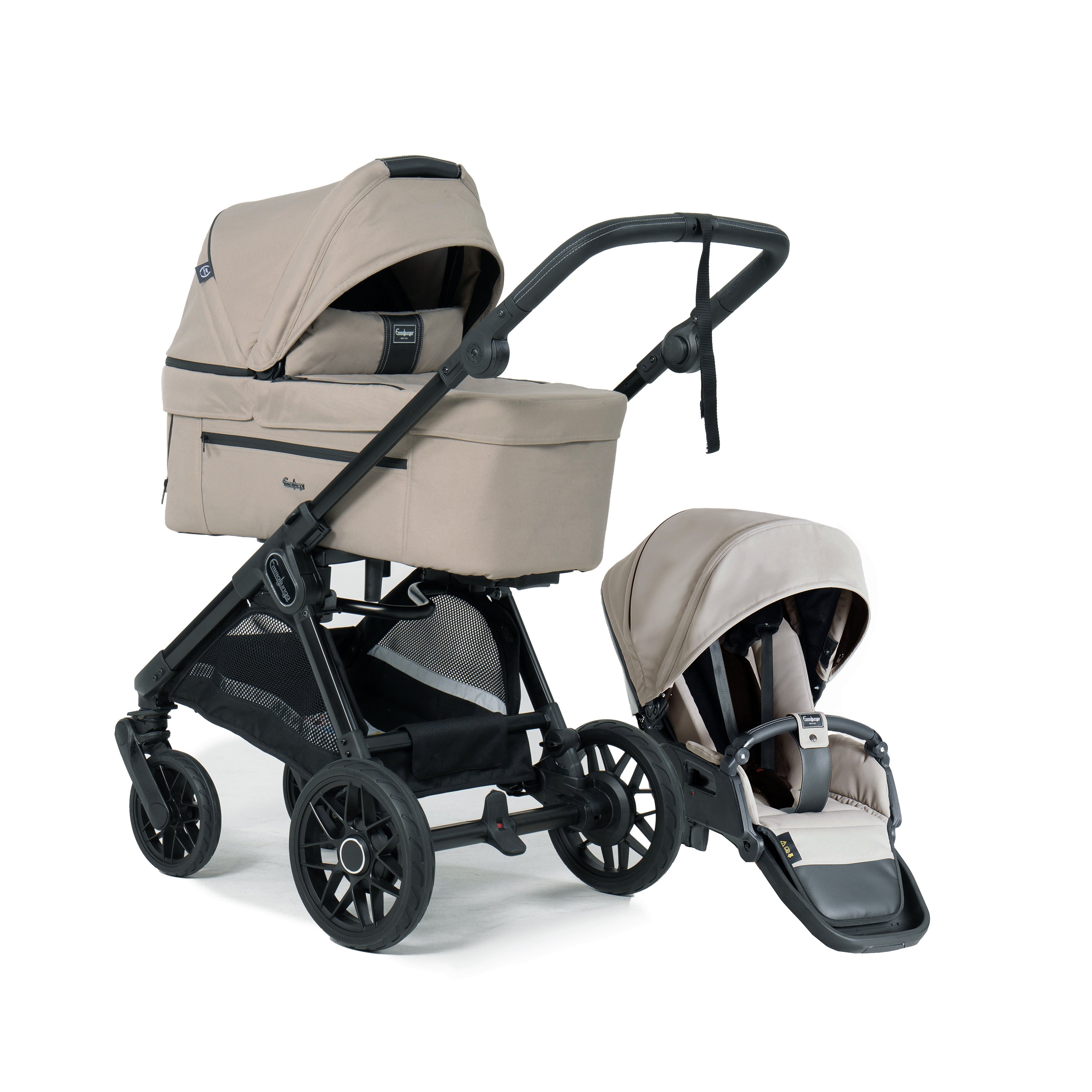 SENTO FLAT+ Stroller Emmaljunga Urban Dune