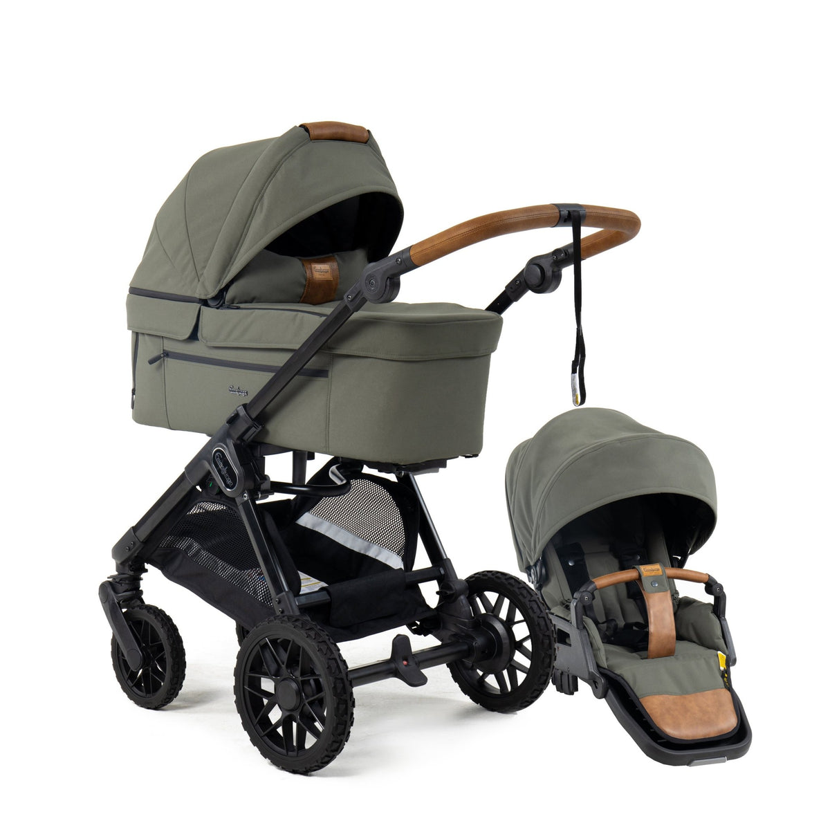 SENTO FLAT+ Stroller Emmaljunga Outdoor Green