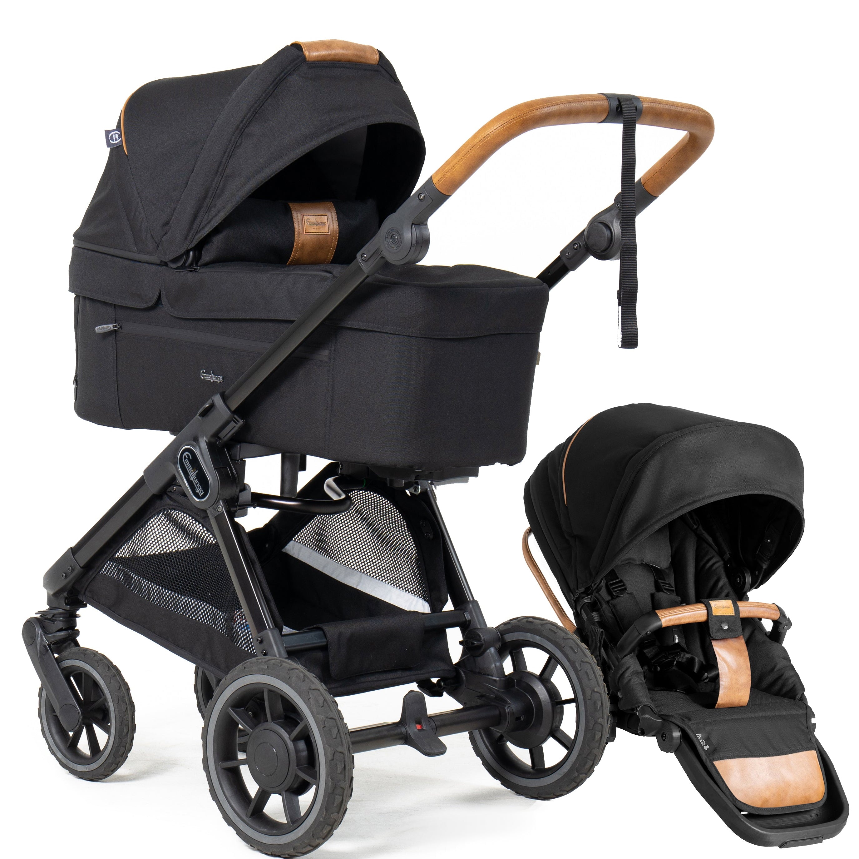 SENTO ERGO+ Stroller Emmaljunga Outdoor Black