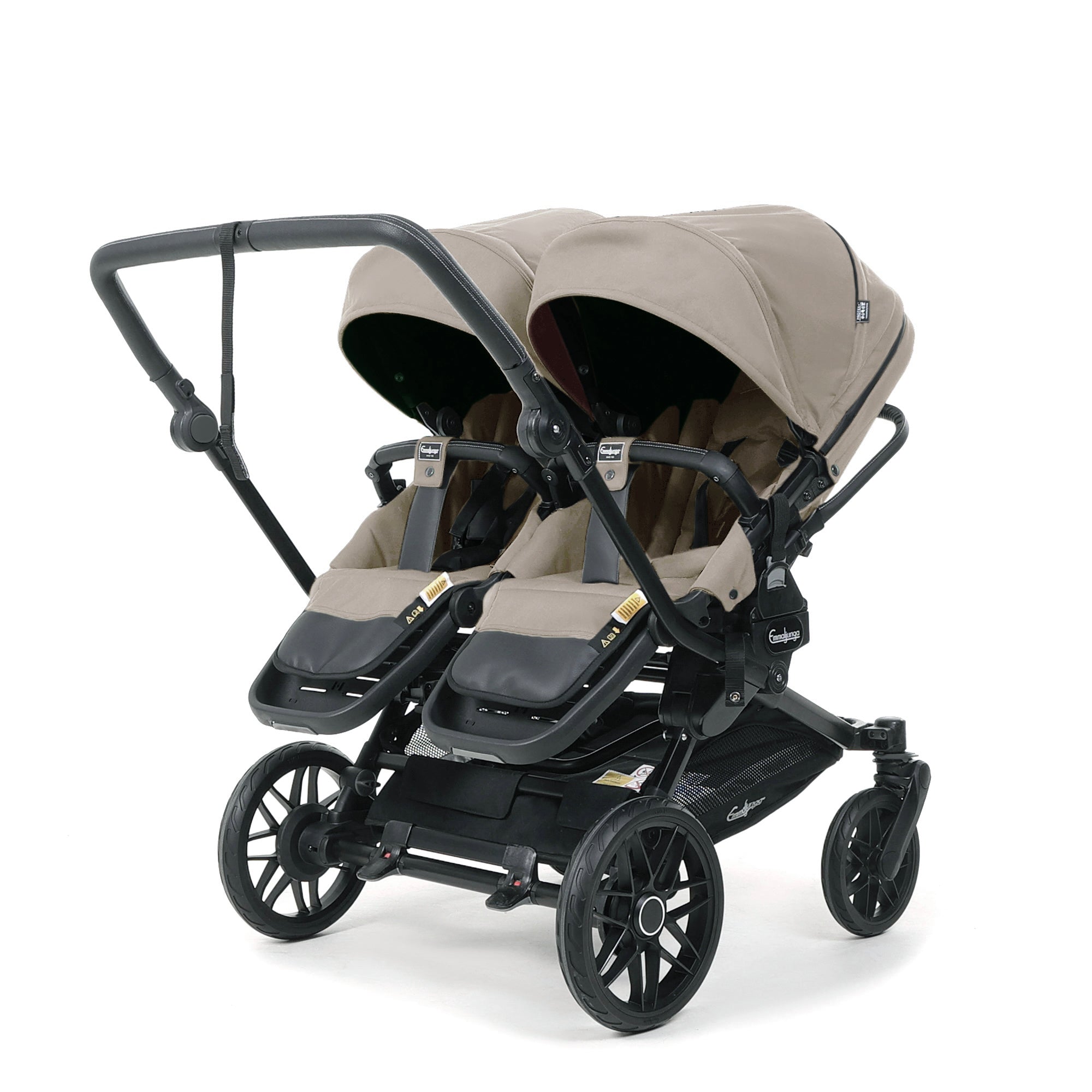 Double SENTO Stroller Emmaljunga ERGO+ ERGO+ Urban Dune