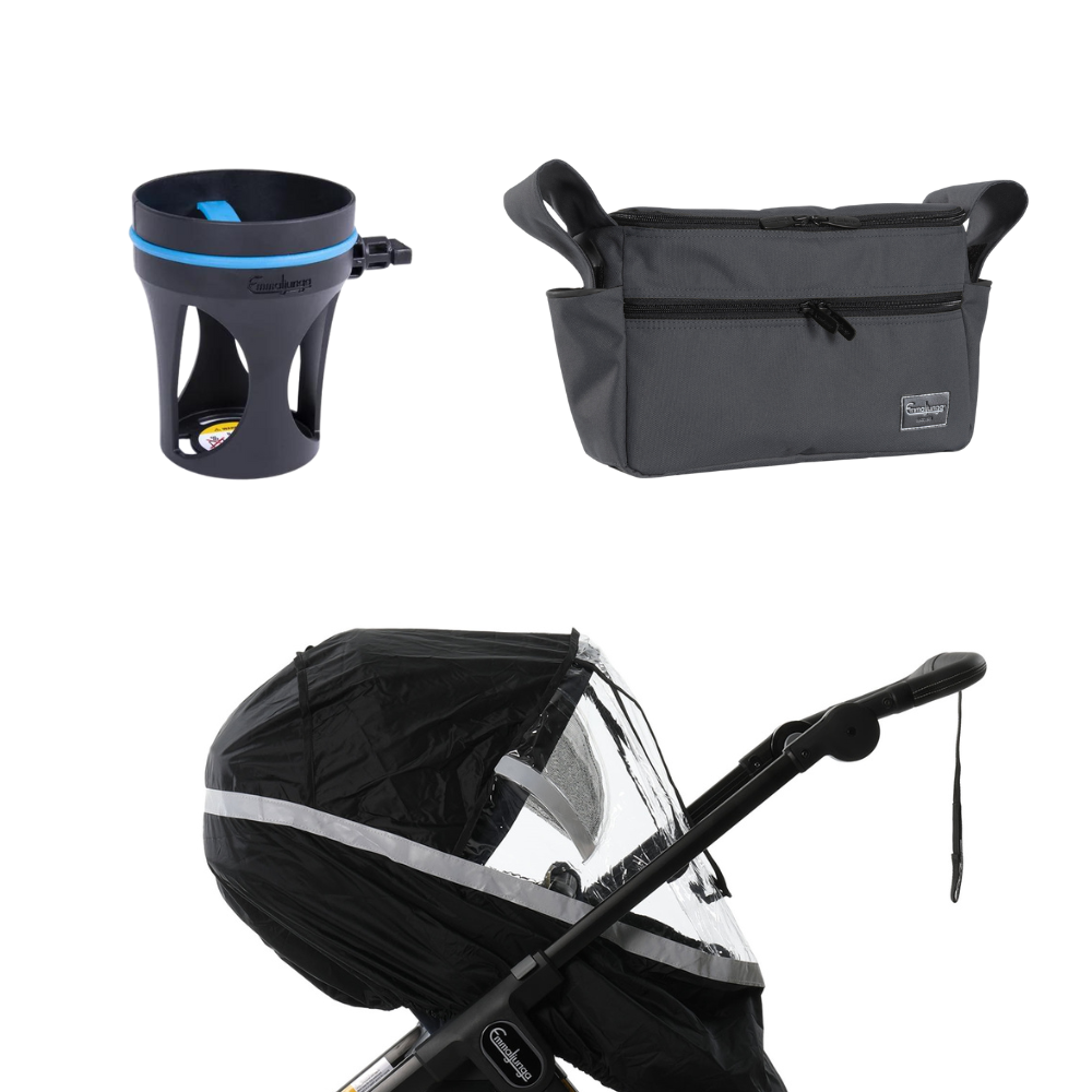 Comfort Package  Emmaljunga Large (FLAT + Carrycot) Urban Graphite 