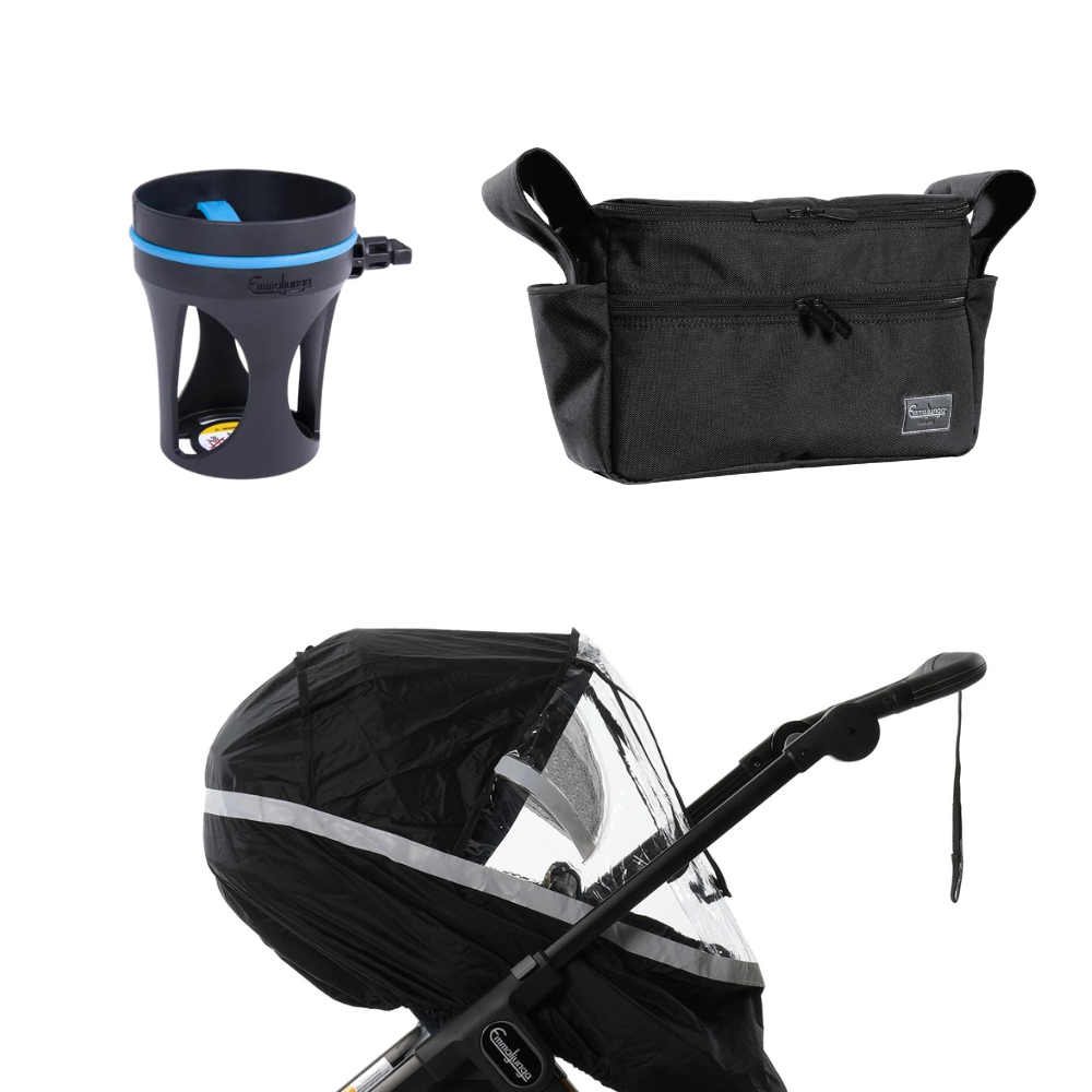 Comfort Package  Emmaljunga Large (FLAT + Carrycot) Urban Black 