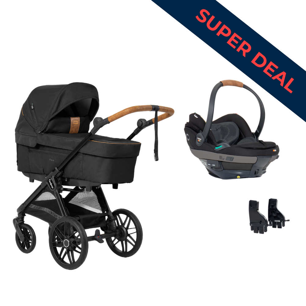 Big Star SENTO + Autostolspakke Stroller Emmaljunga Outdoor Black