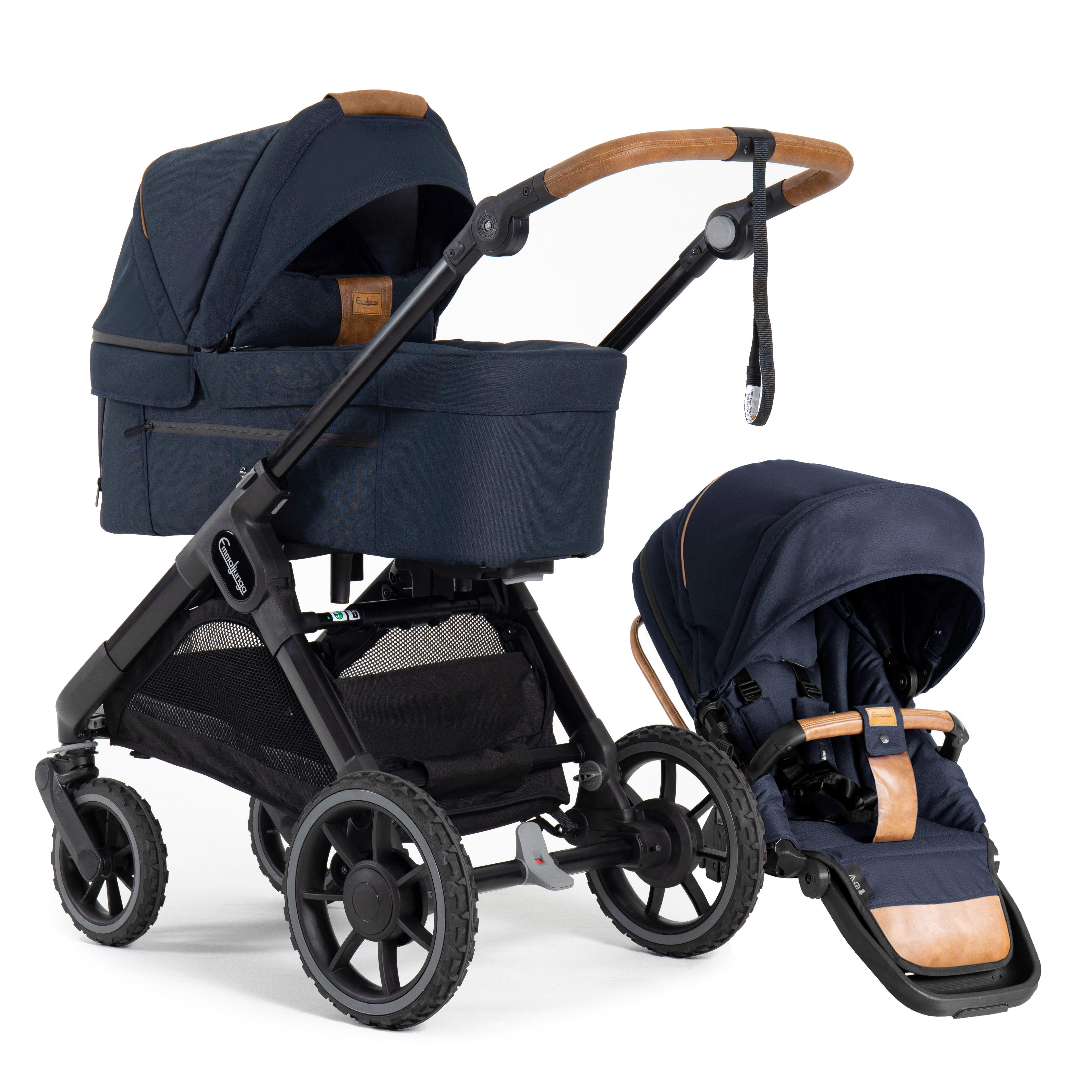 Shops Emmaljunga Kinderwagen NXT60 Ergositz Buggy Schwarz Braun