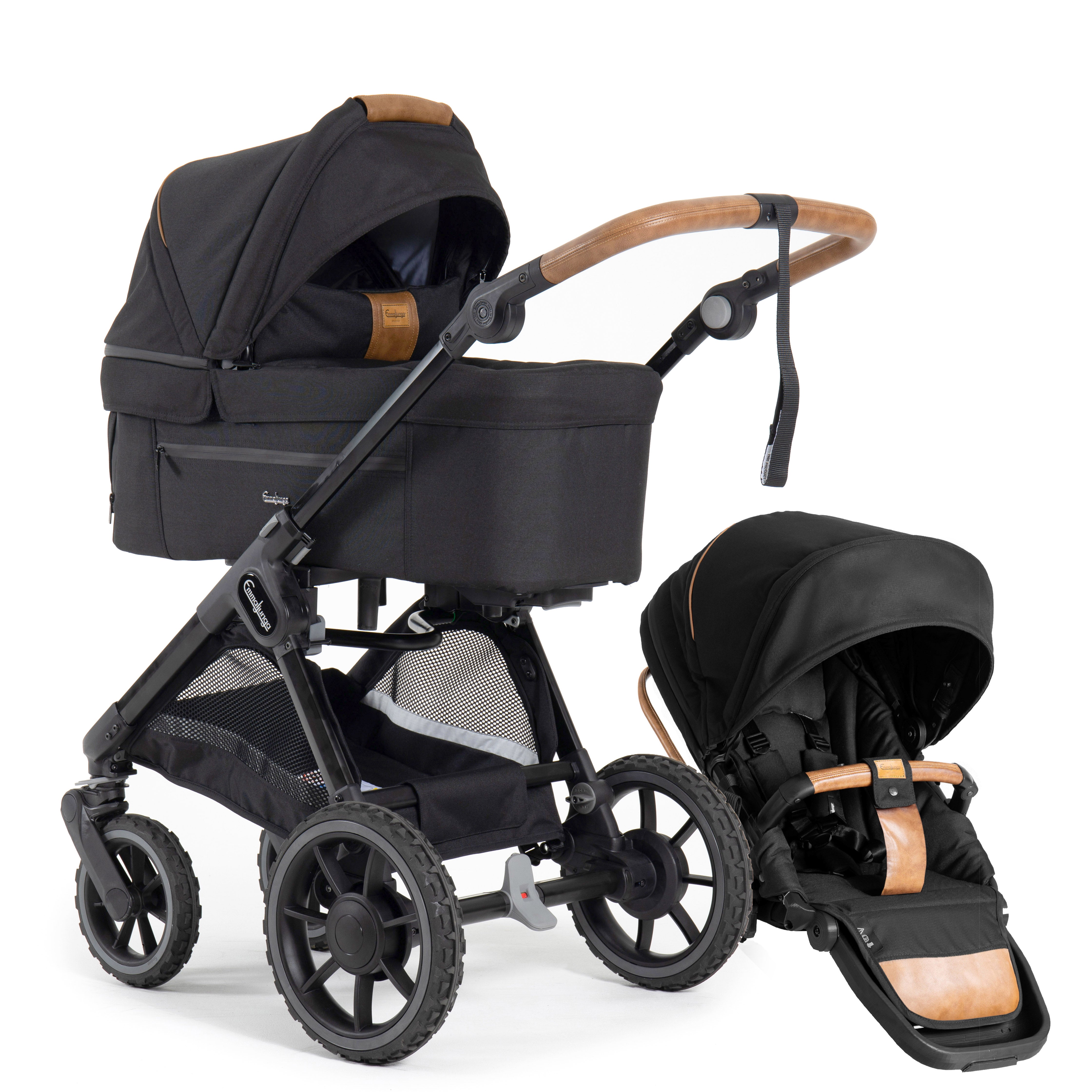 SENTO PRO ERGO+ Stroller Emmaljunga Outdoor Black  