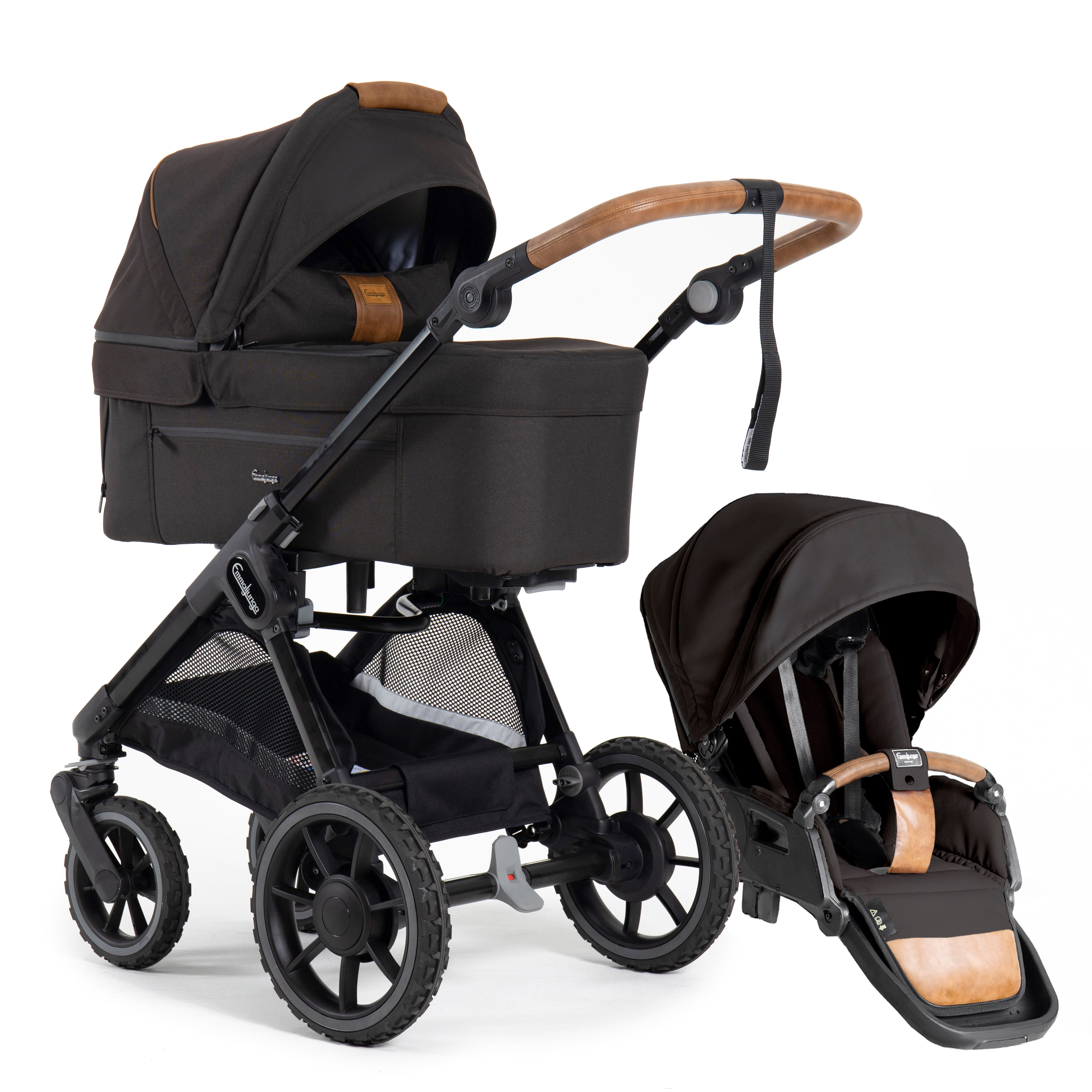 SENTO PRO FLAT+ Stroller Emmaljunga Outdoor Brown  