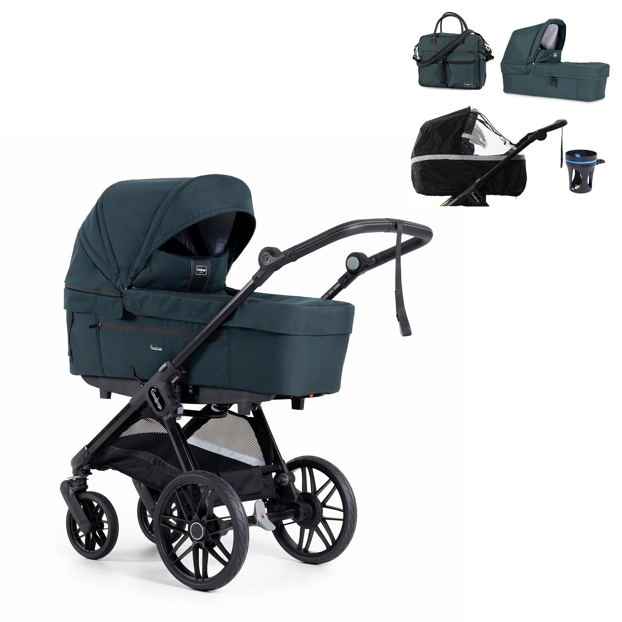 Big Star SENTO Urban + Premium Pakke (spar 797,-) Stroller Emmaljunga Urban Forest  