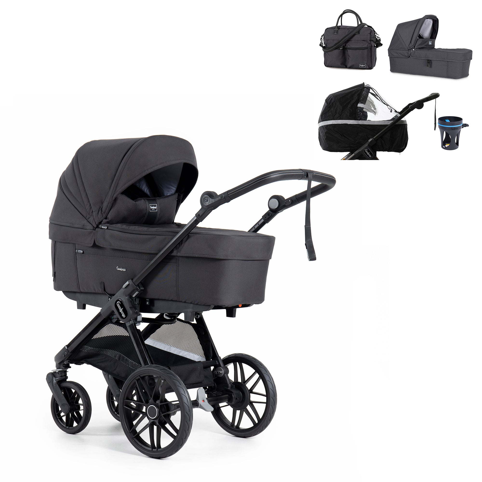 Big Star SENTO Urban + Premium Pakke (spar 797,-) Stroller Emmaljunga Urban Graphite  