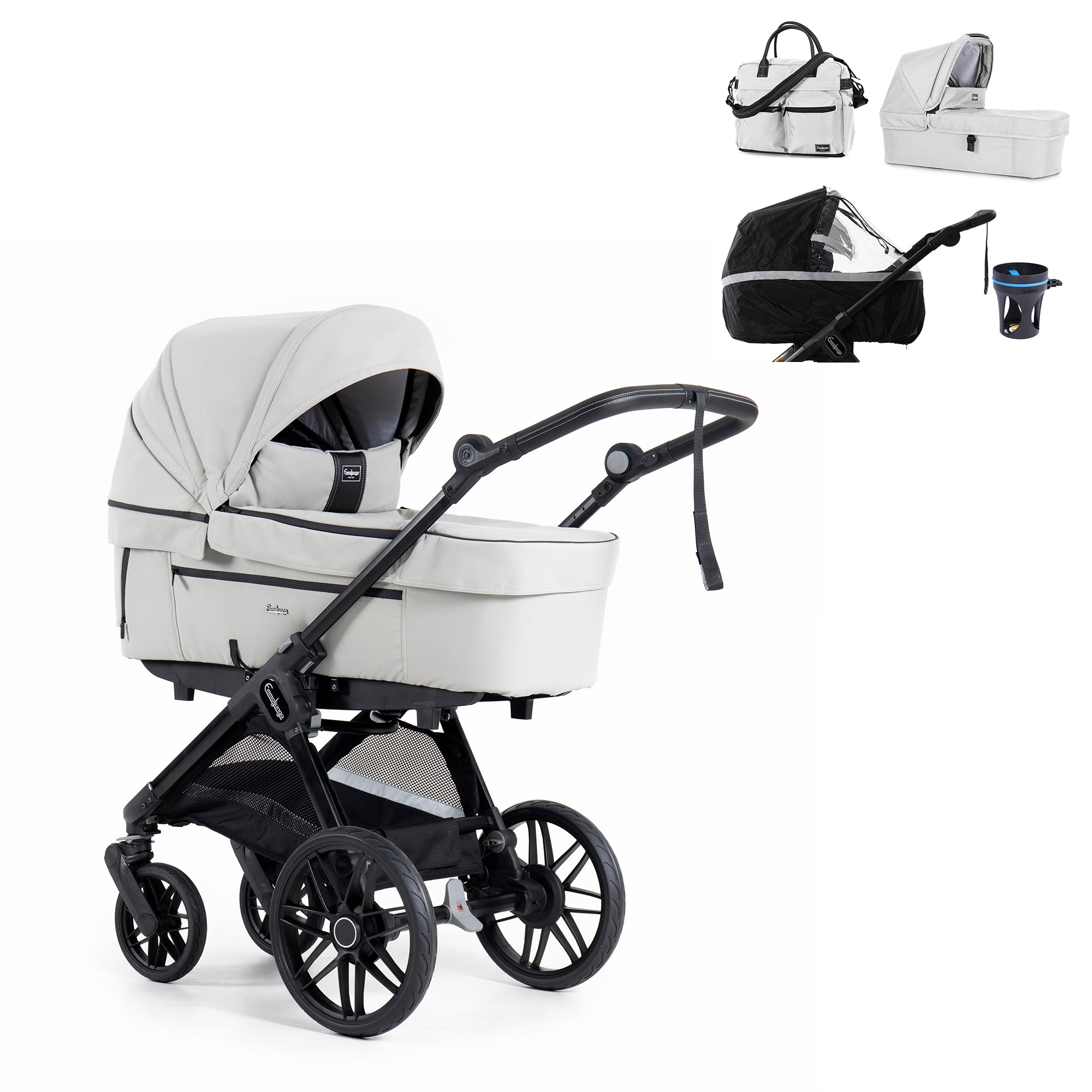 Big Star SENTO Urban + Premium Pakke Stroller Emmaljunga Urban Pearl  